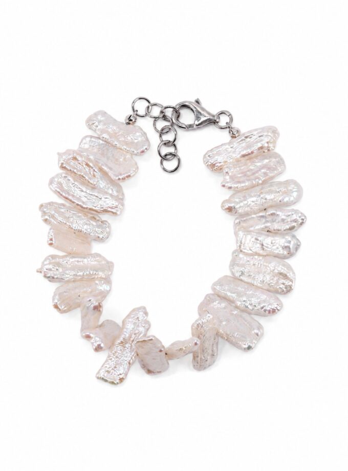 Bracciale con Perle irregolari
