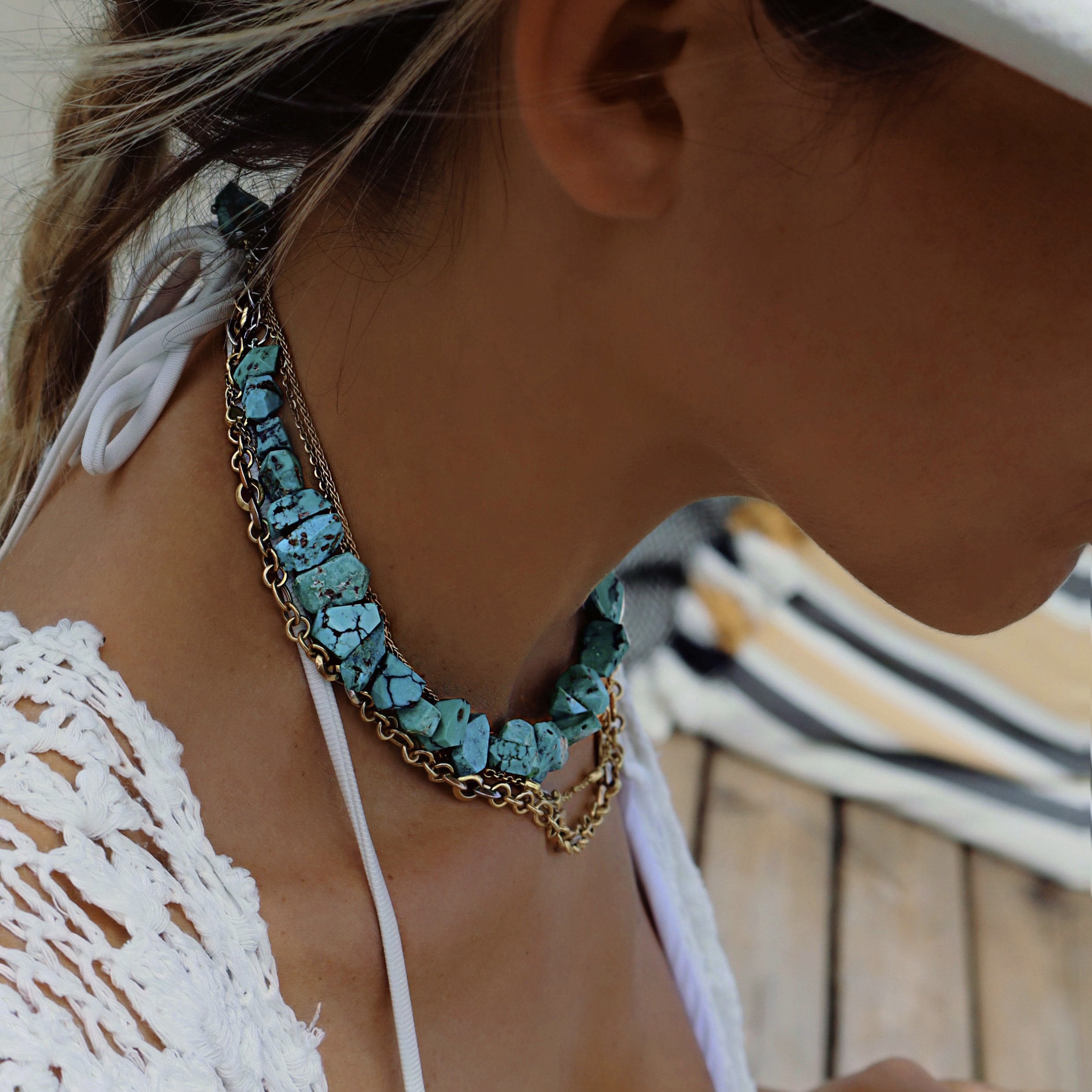 Collana in Turchese dell'Arizona - immagine 4