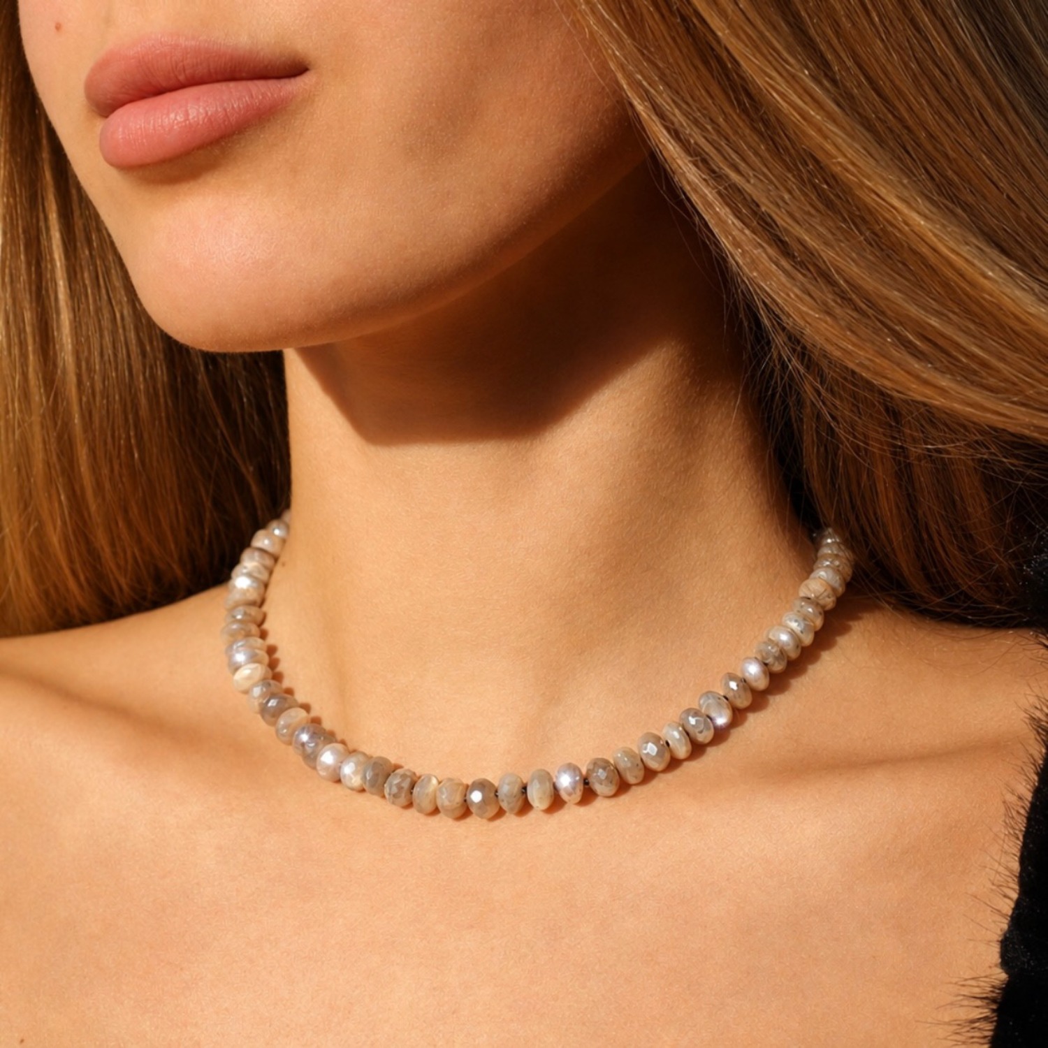 Collana in Pietra di Luna - immagine 2