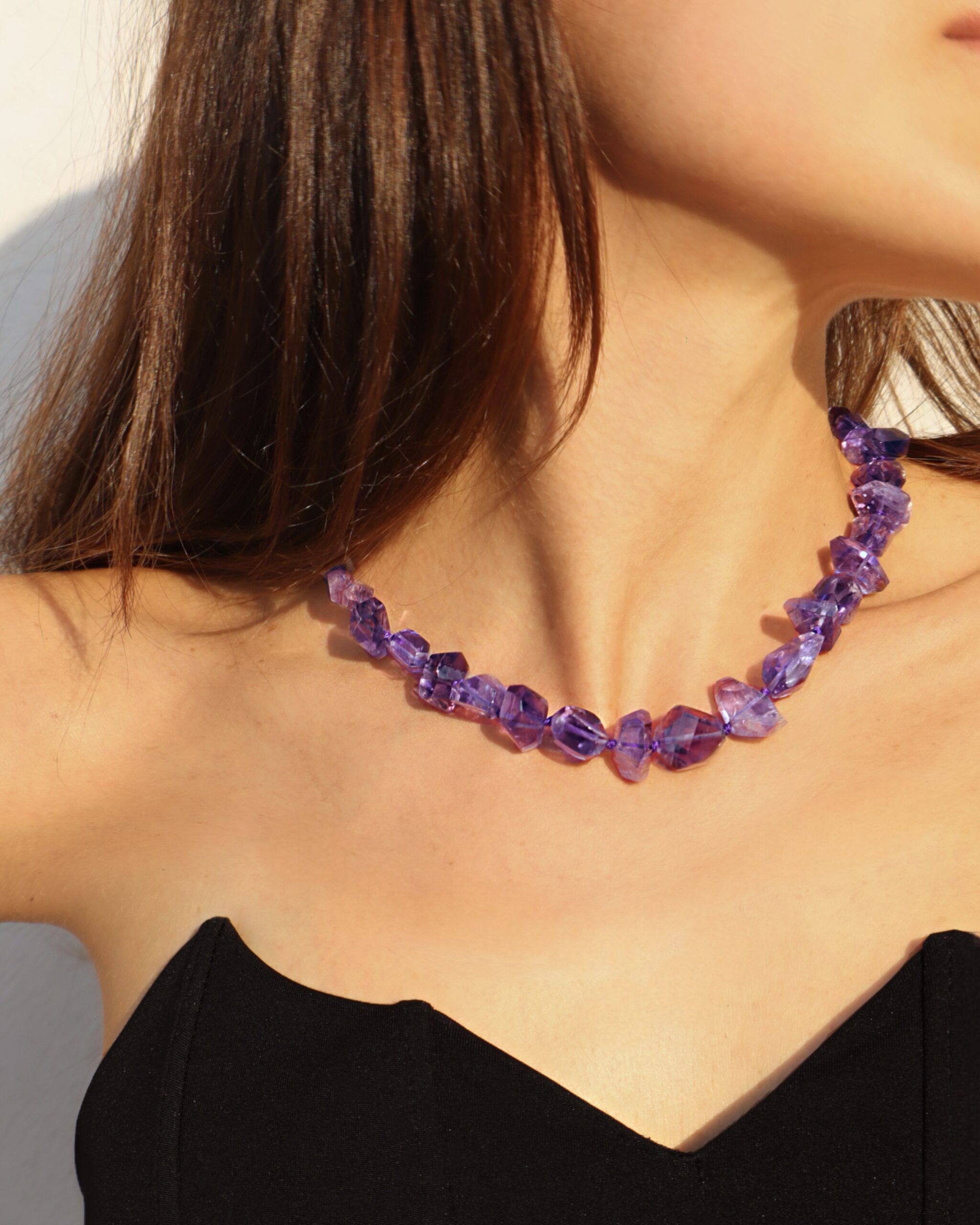 Collana in Ametista Ametrino - immagine 4