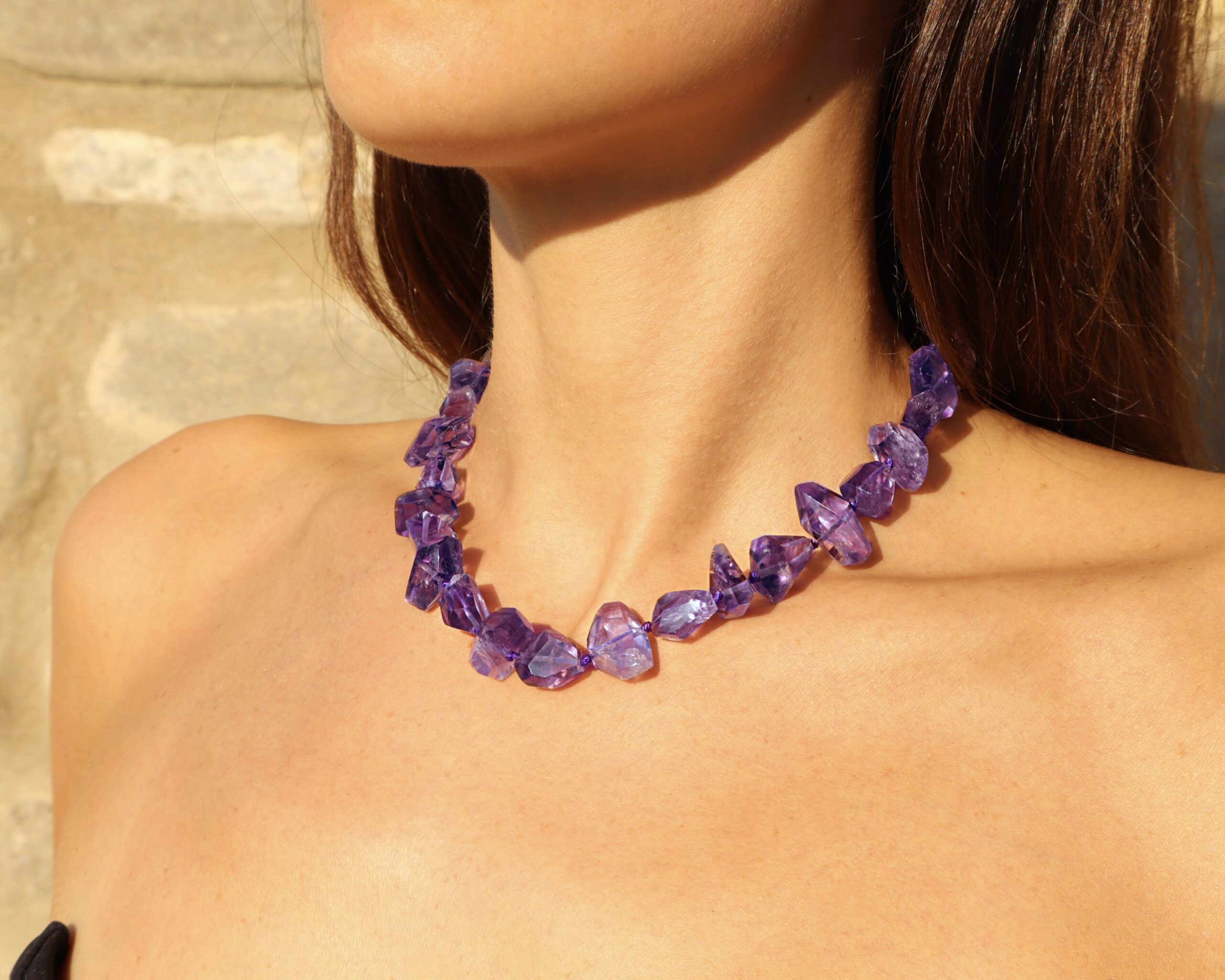 Collana in Ametista Ametrino - immagine 2