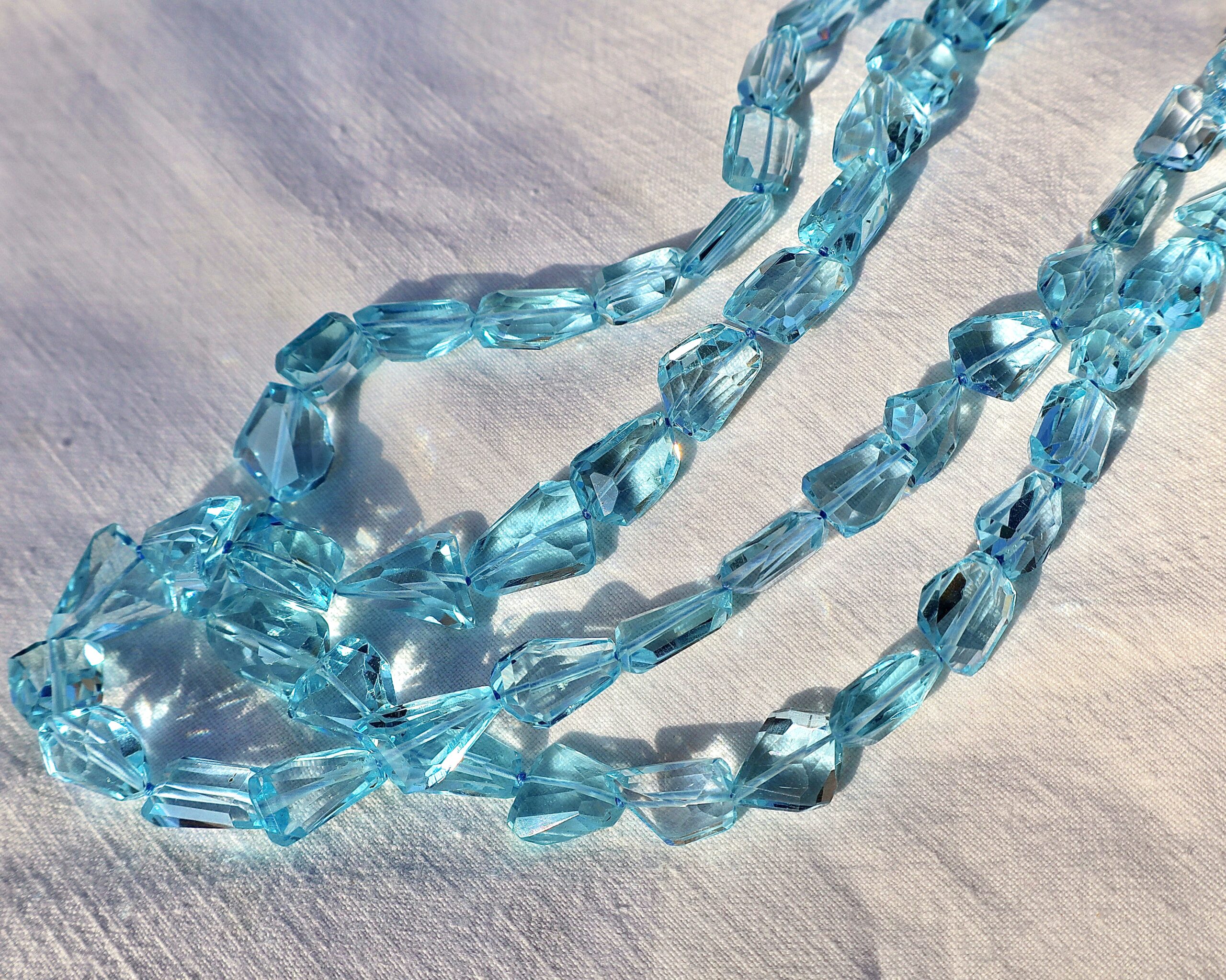 Collana in Topazio Azzurro Extra - immagine 9