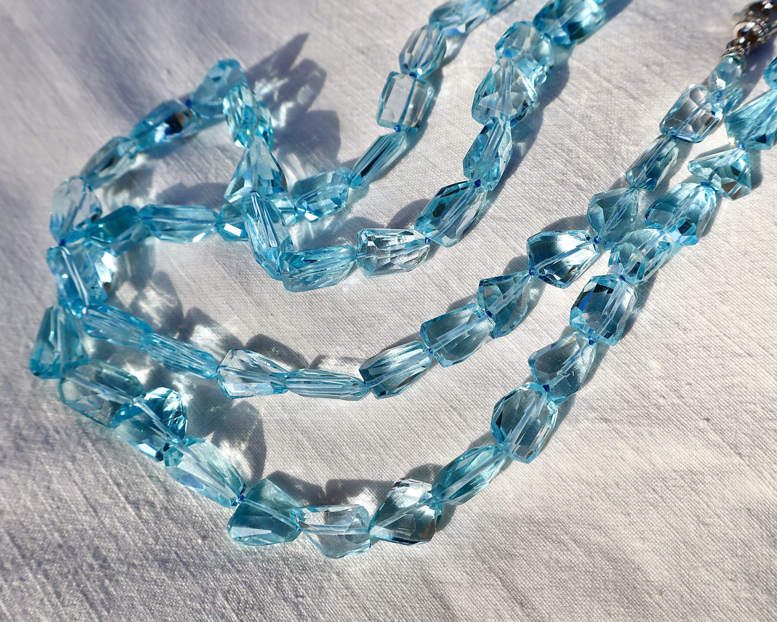 Collana in Topazio Azzurro Extra - immagine 10