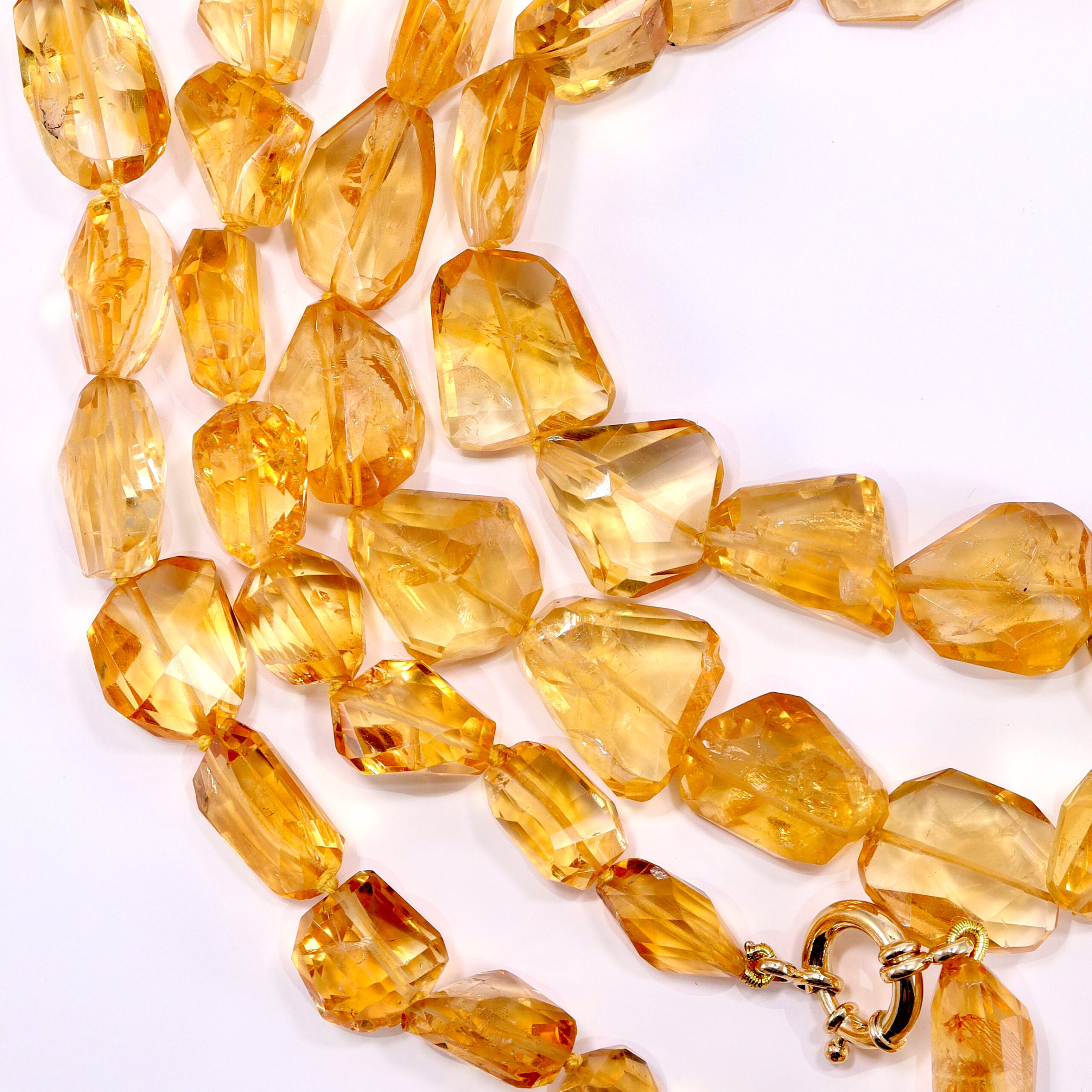 Collana in Quarzo Citrino Madeira - immagine 10