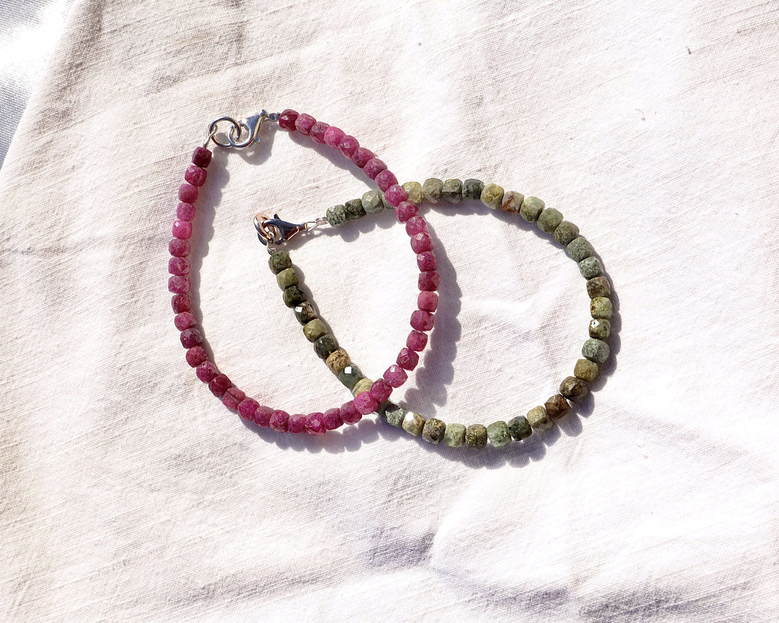 Bracciale in Diaspro con Epidoto - immagine 8