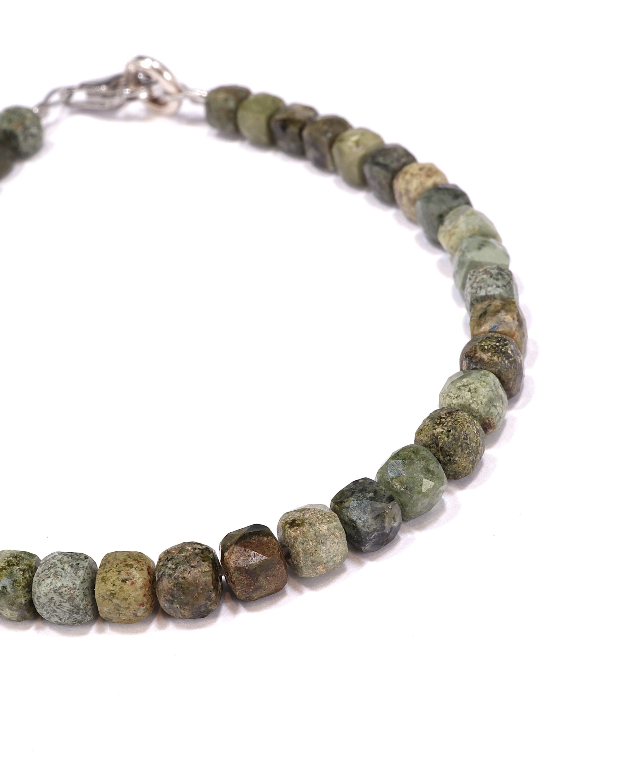 Bracciale in Diaspro con Epidoto - immagine 4