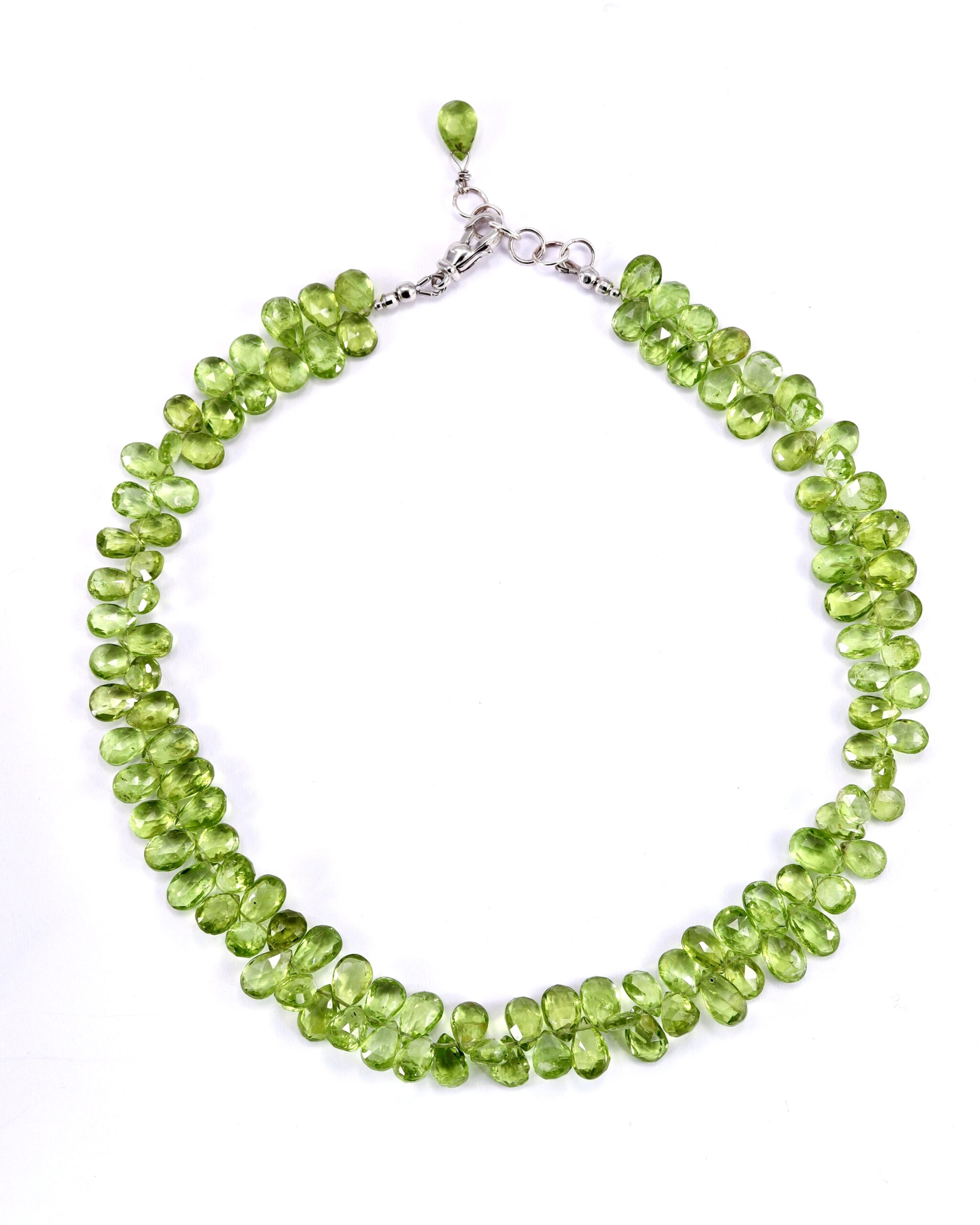 Girocollo con gocce di Peridoto