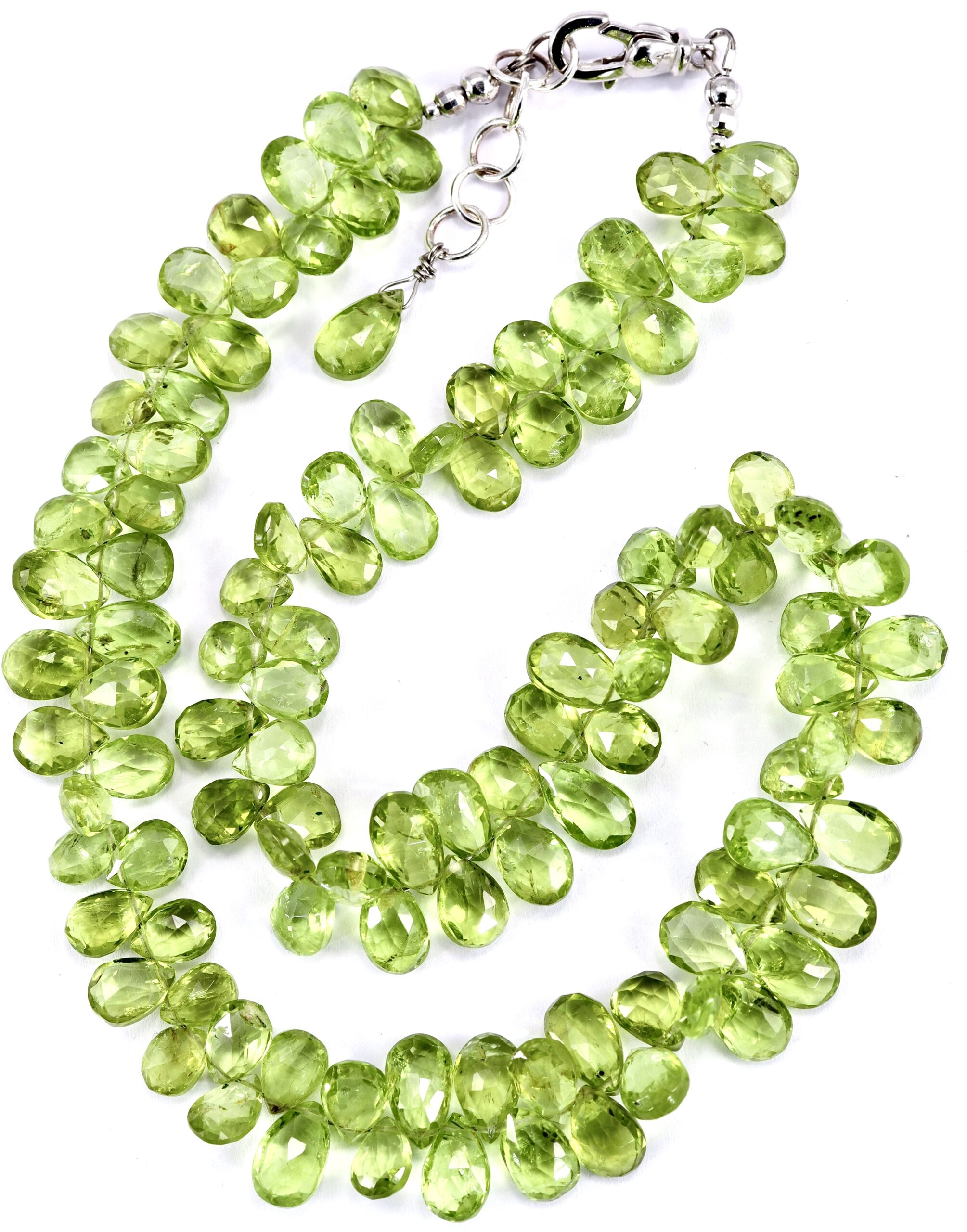 Girocollo con gocce di Peridoto - immagine 3