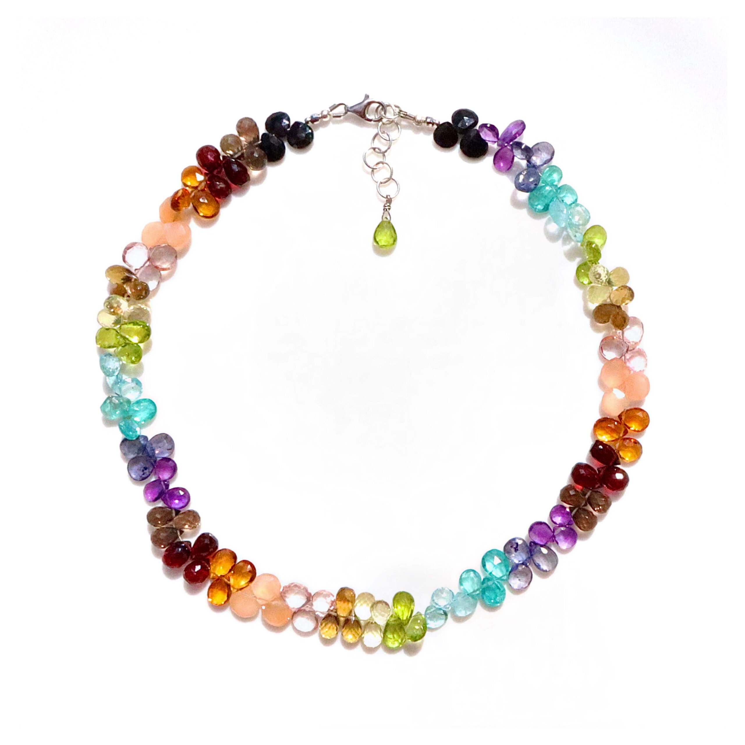 Girocollo con Gocce arcobaleno