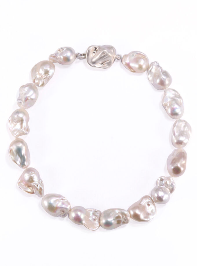 Collana di Perle Giganti Barocche