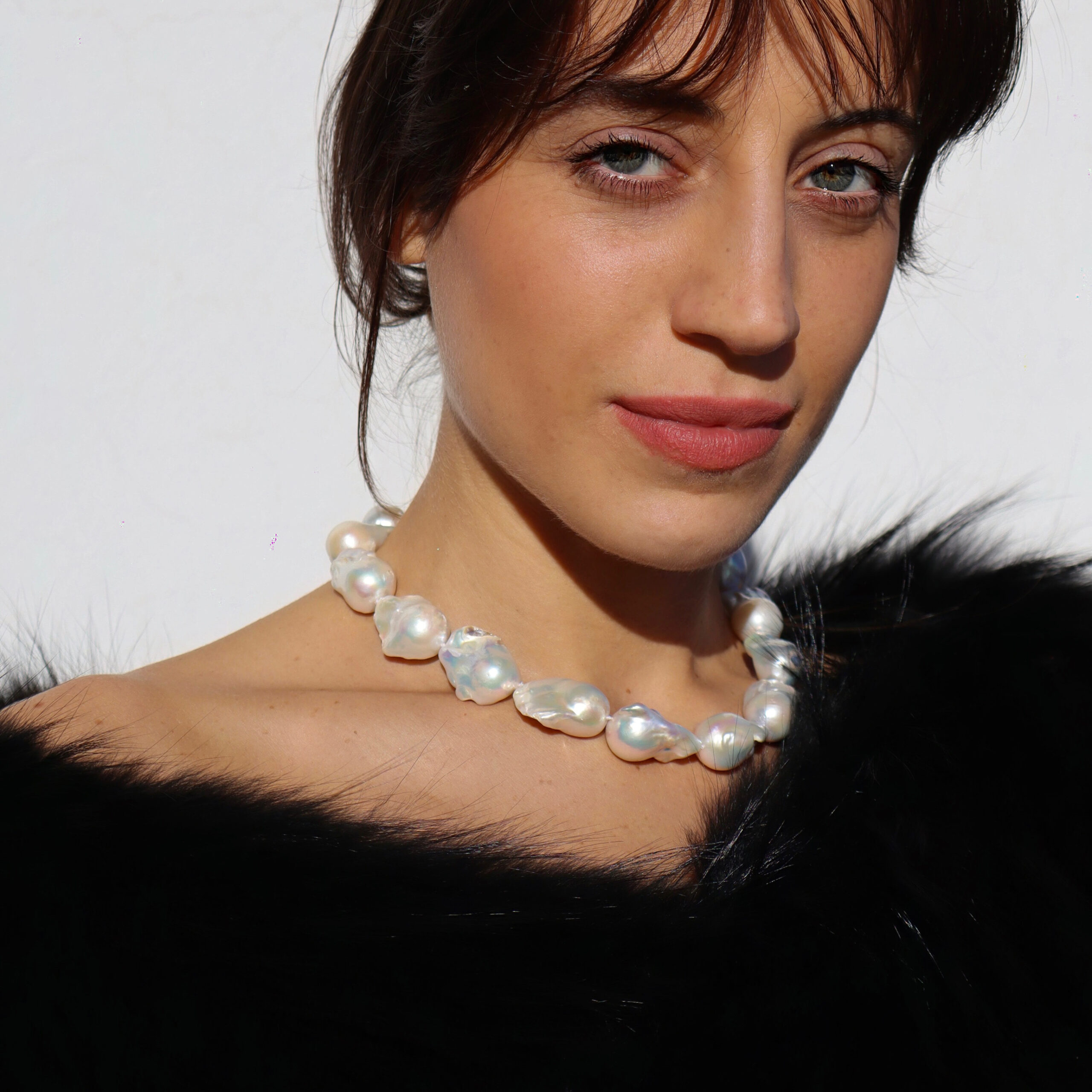 Collana di Perle Giganti Barocche - immagine 4