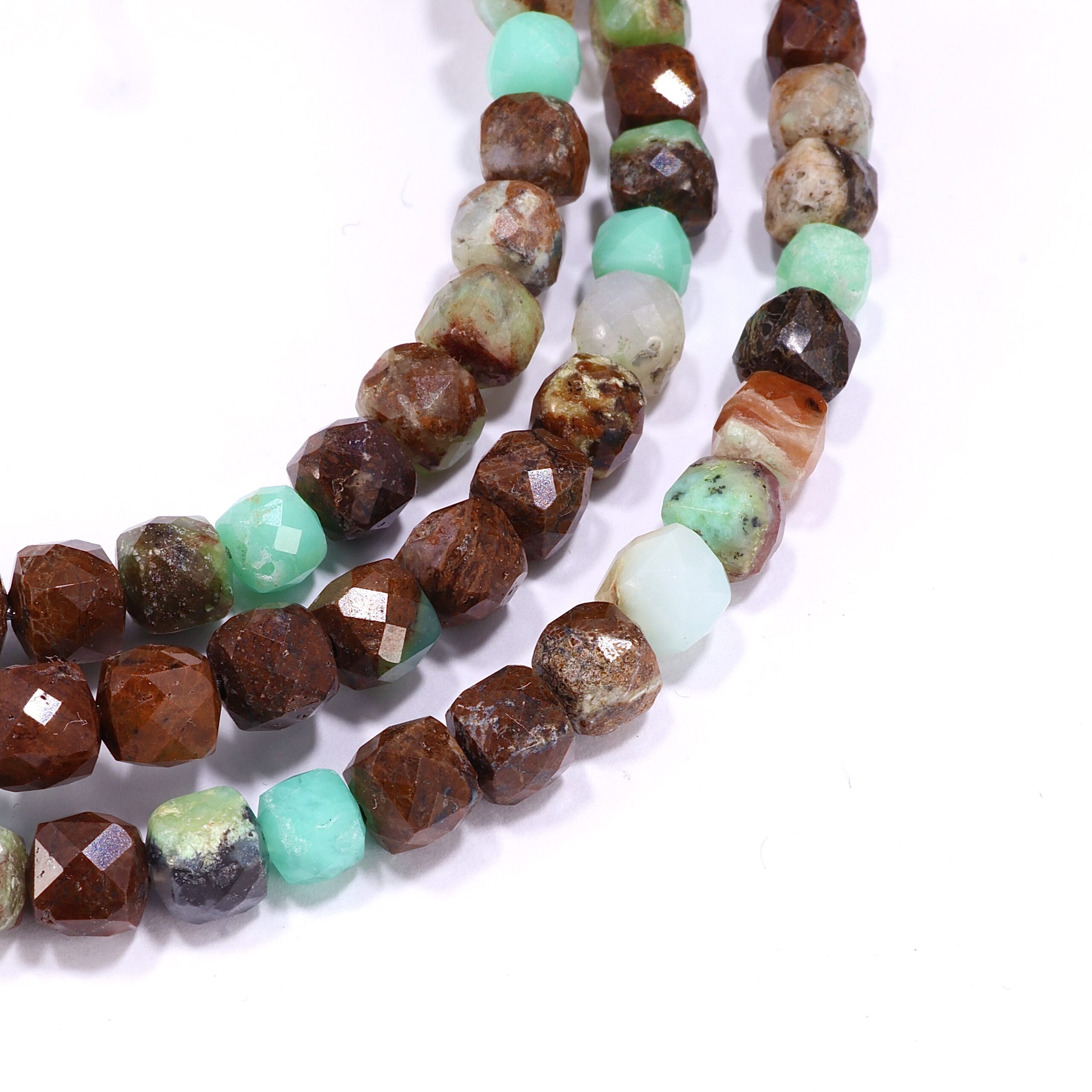 Bracciale in Crisoprasio su matrice - immagine 4