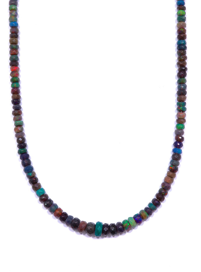 Collana in Opale Nero