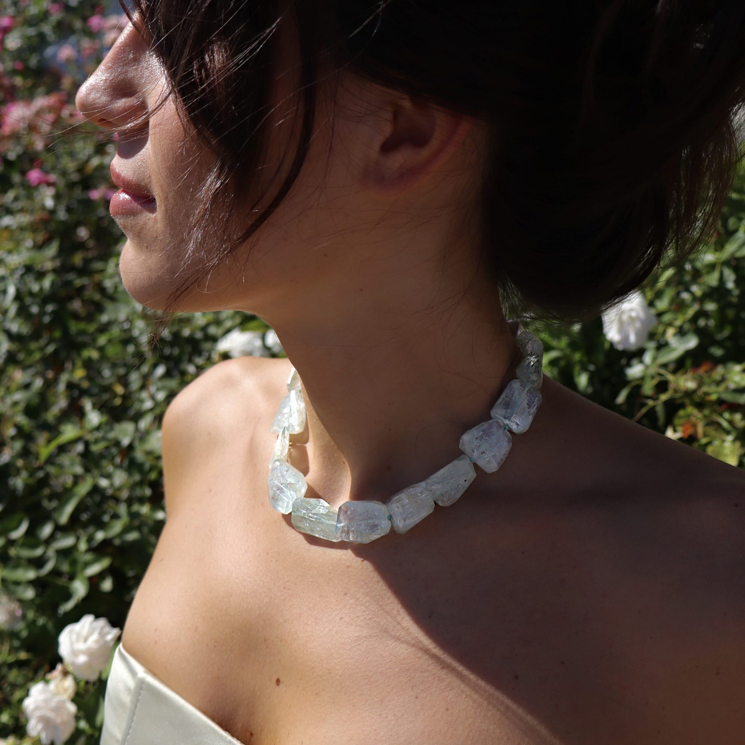 Collana in Acquamarina ghiaccio - immagine 4