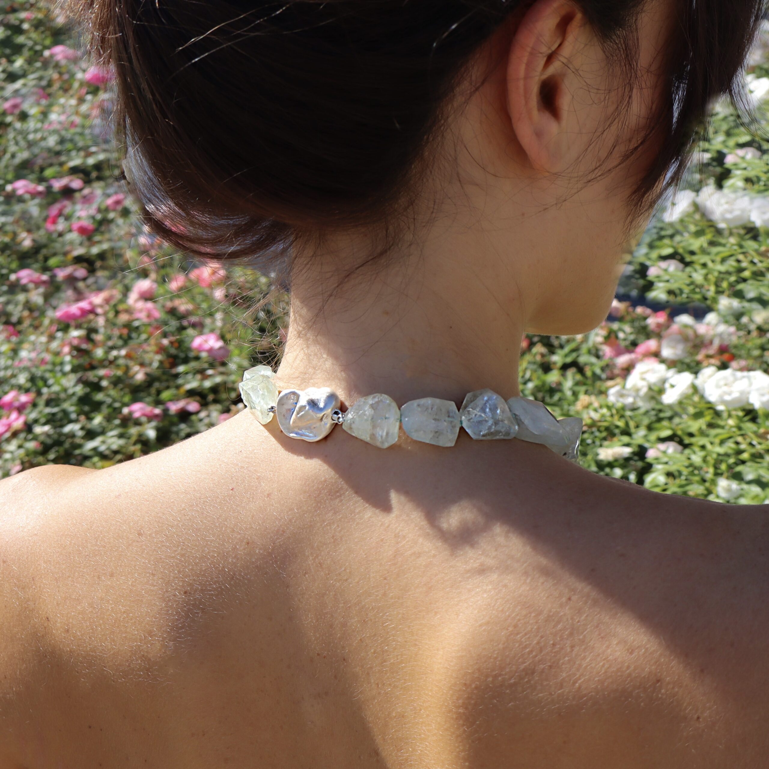 Collana in Acquamarina ghiaccio - immagine 6