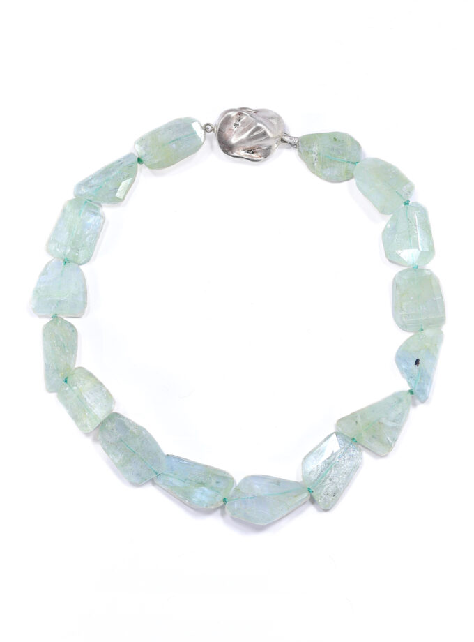 Collana in Acquamarina ghiaccio