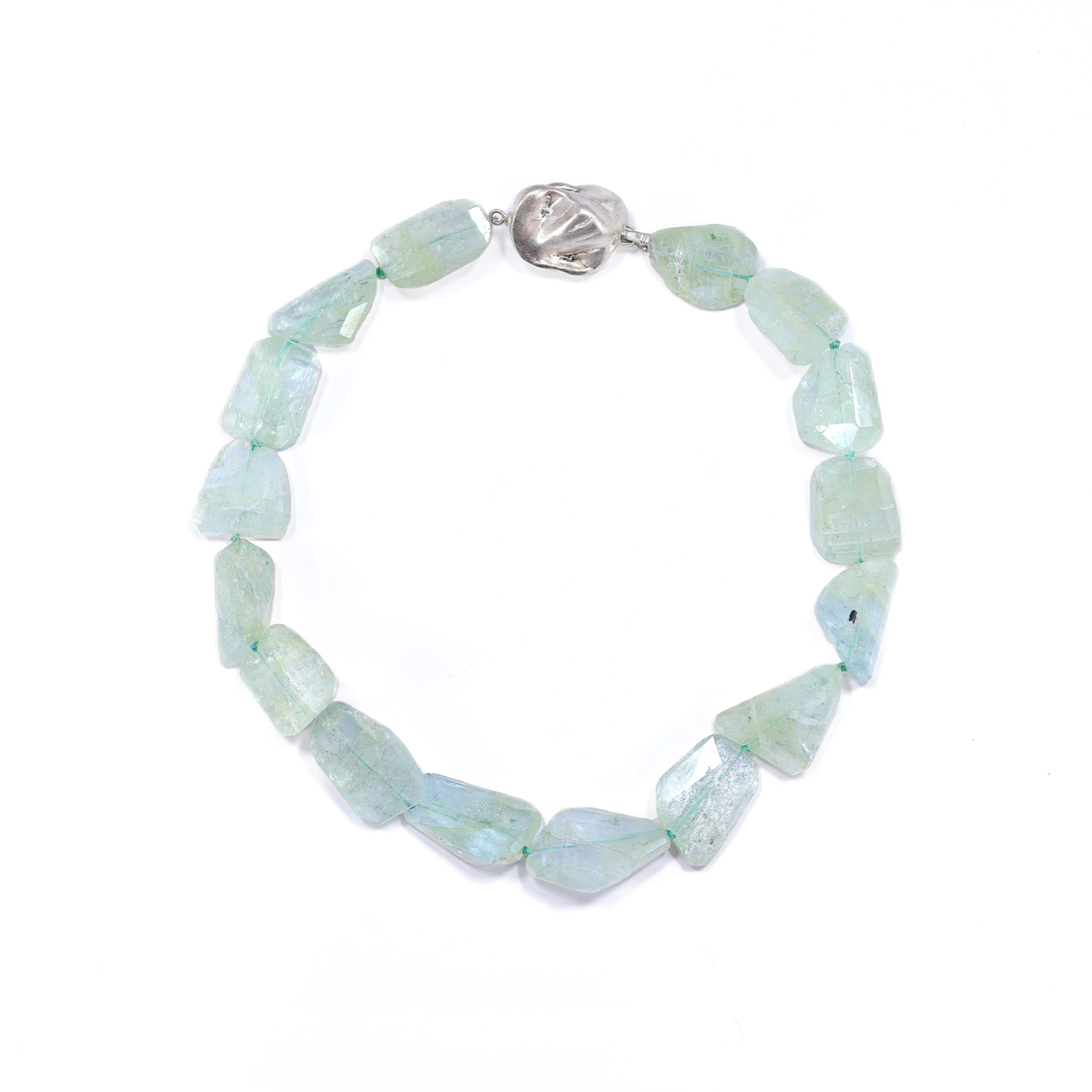 Collana in Acquamarina ghiaccio