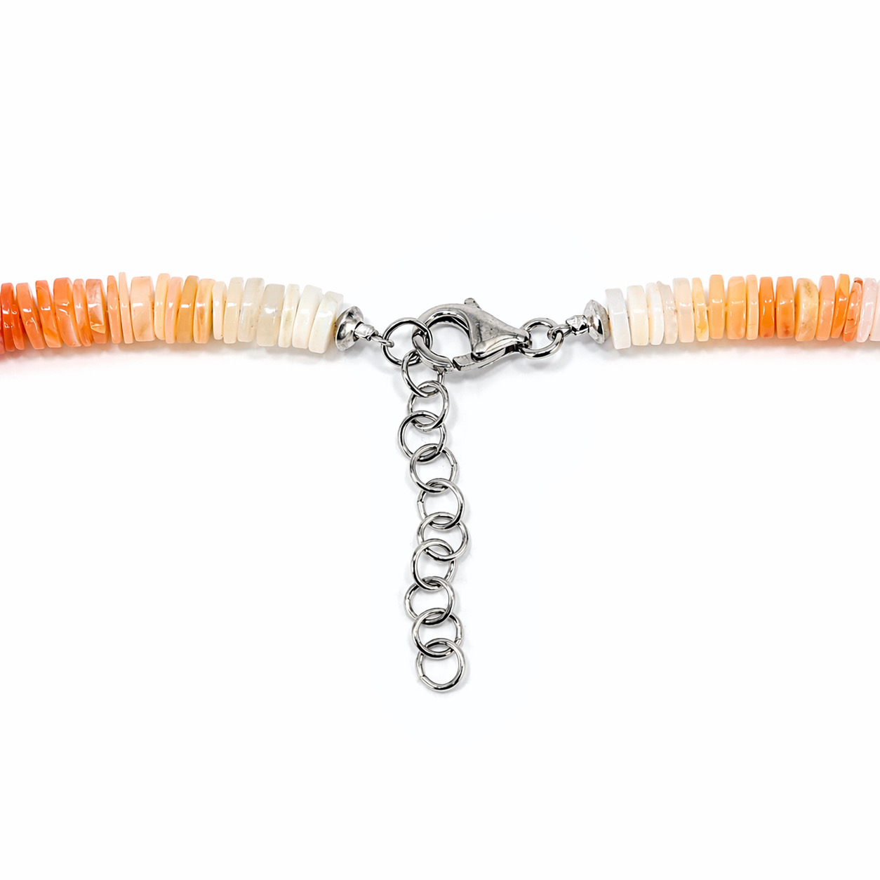 Collana in Opale di Fuoco Messicano - Slim Version - immagine 7