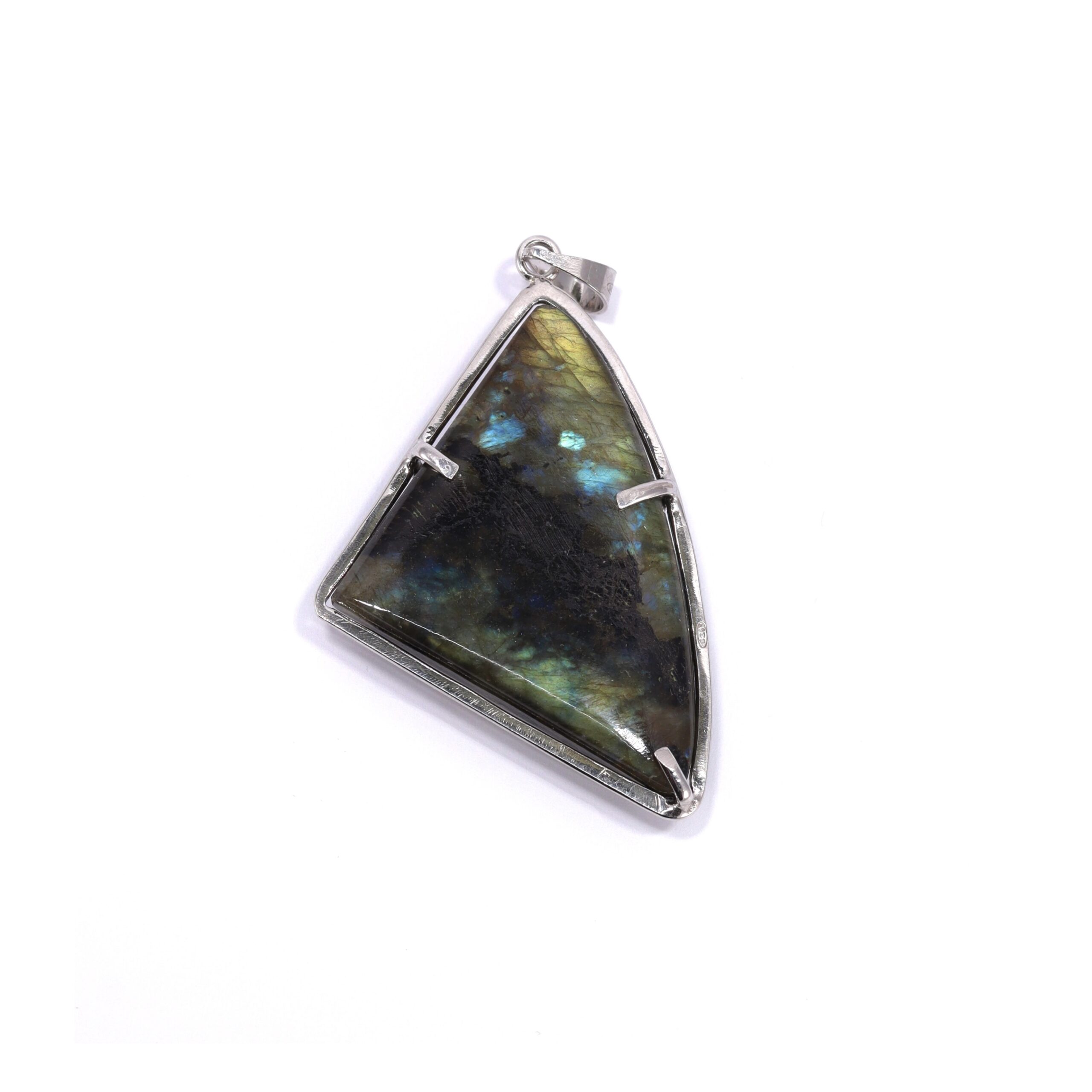 Pendente in Labradorite triangolare - immagine 4
