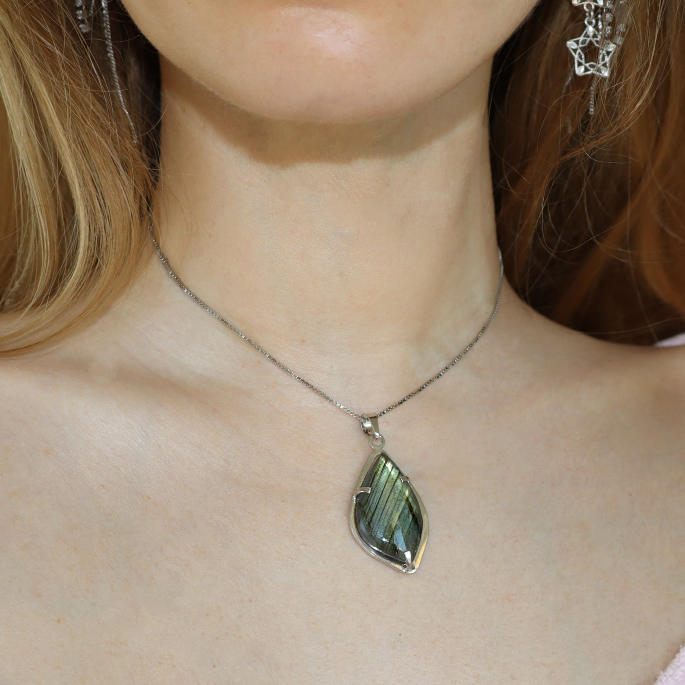Pendente in Labradorite - immagine 3