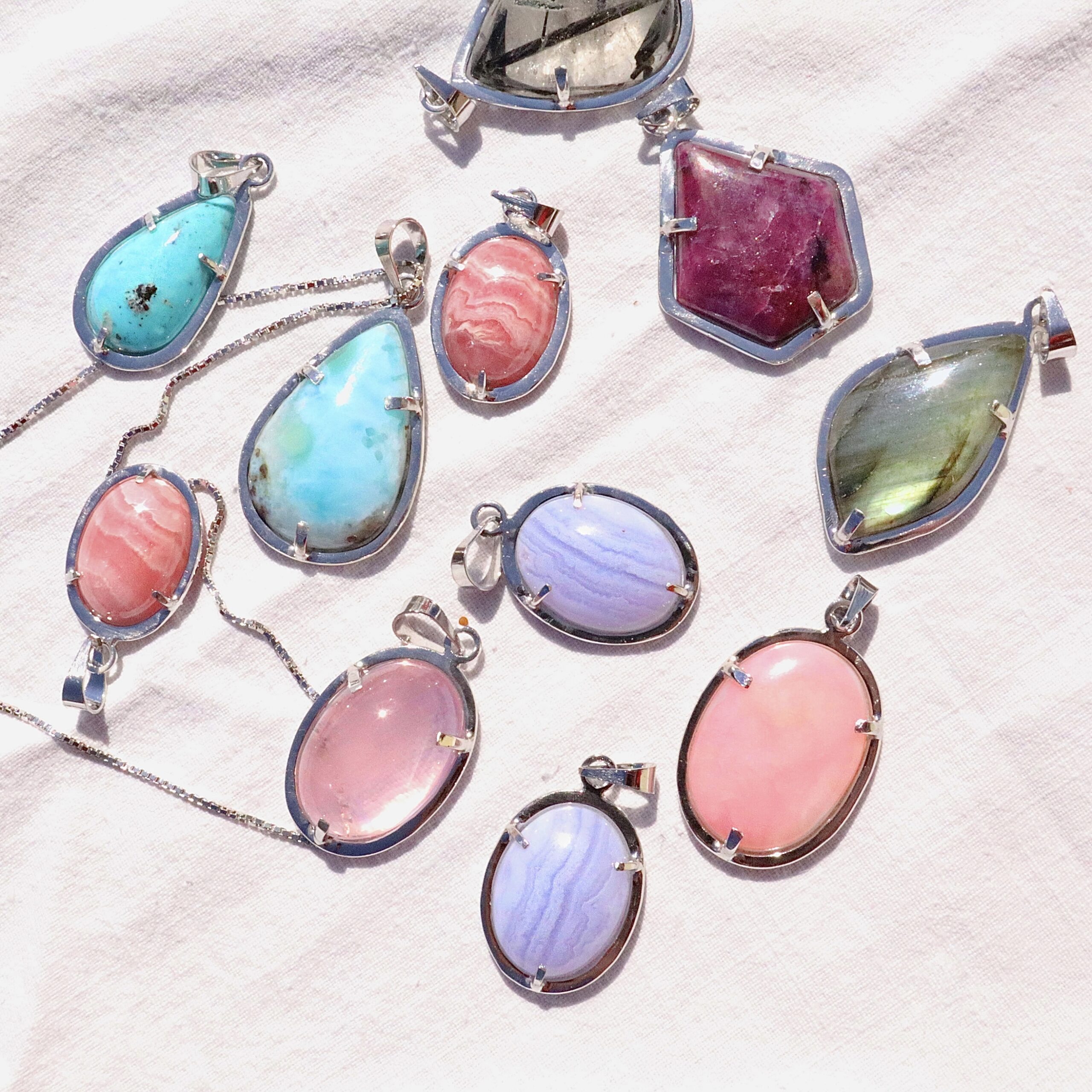 Pendente in Labradorite - immagine 7