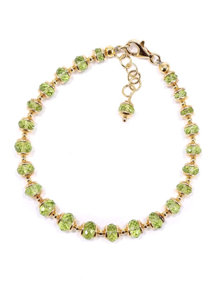 Bracciale in Peridoto Olivina