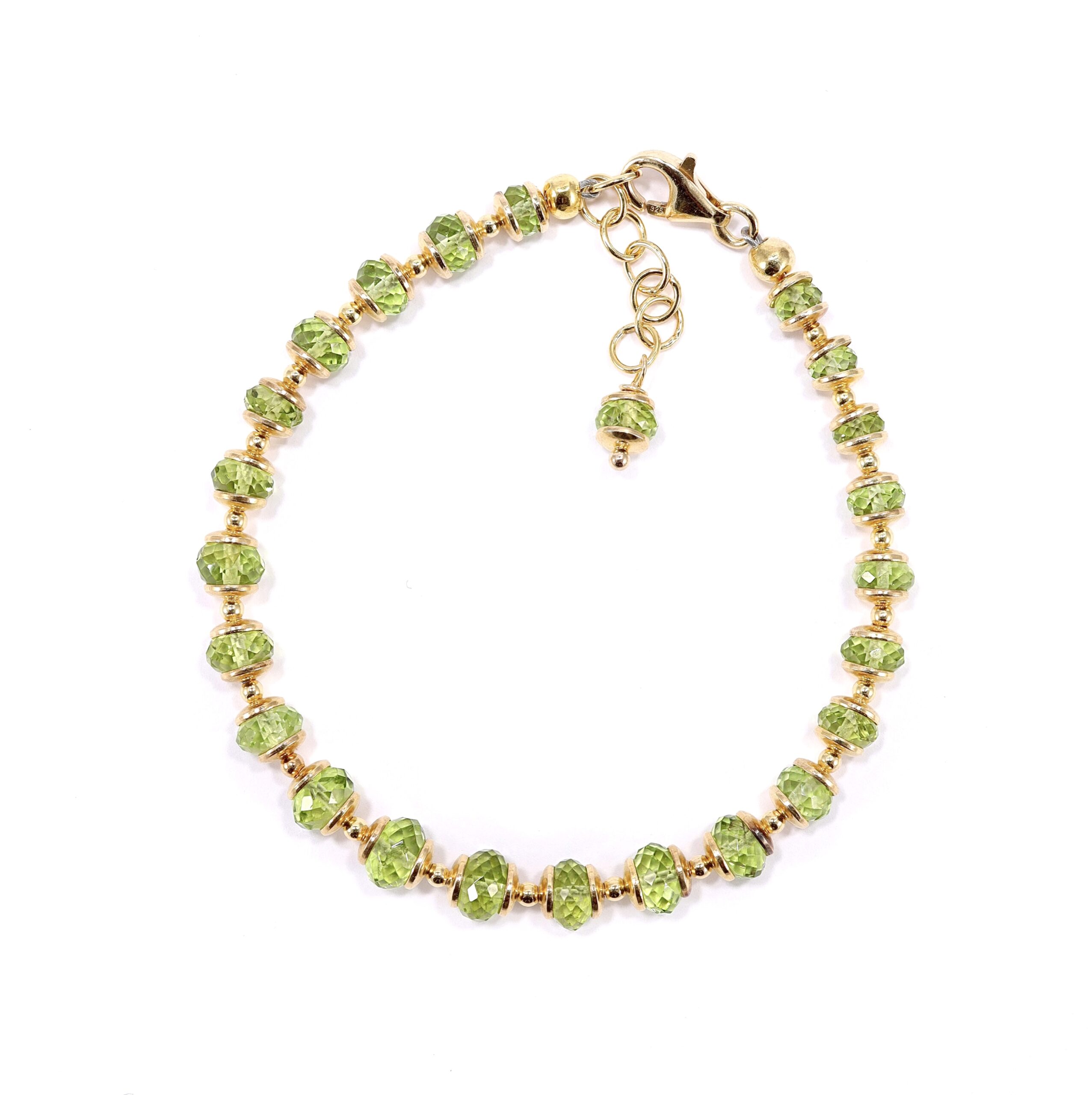 Bracciale in Peridoto Olivina