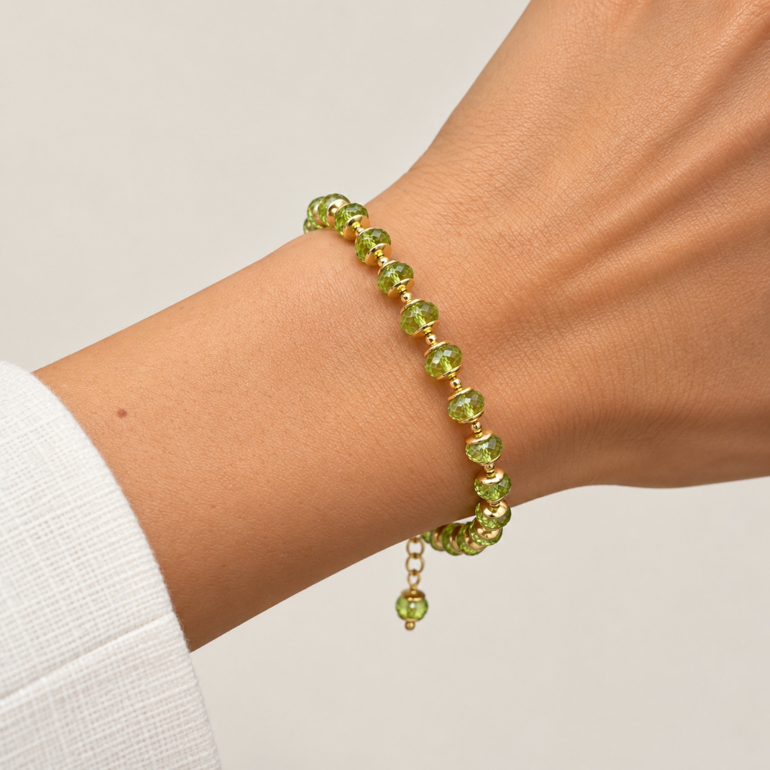 Bracciale in Peridoto Olivina - immagine 10